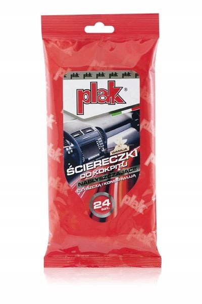 PARYS E0424 Ściereczki do kokpitu  nabłyszczające Wanilia 24 sztuki AMI-E0424