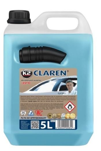 K2 CLAREN -22 Zimowy płyn do spryskiwaczy 5L