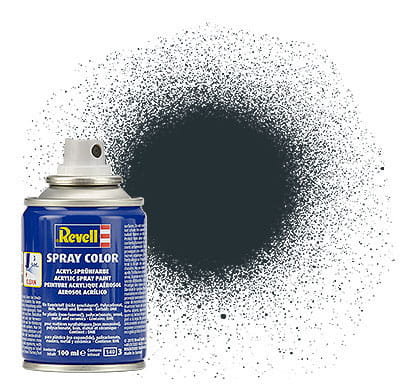 Revell, farba spray kolor antracyt matowy, 34109