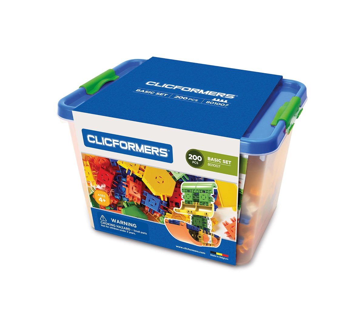 Clics Toys, klocki konstrukcyjne clics clicformers 200 sztuk