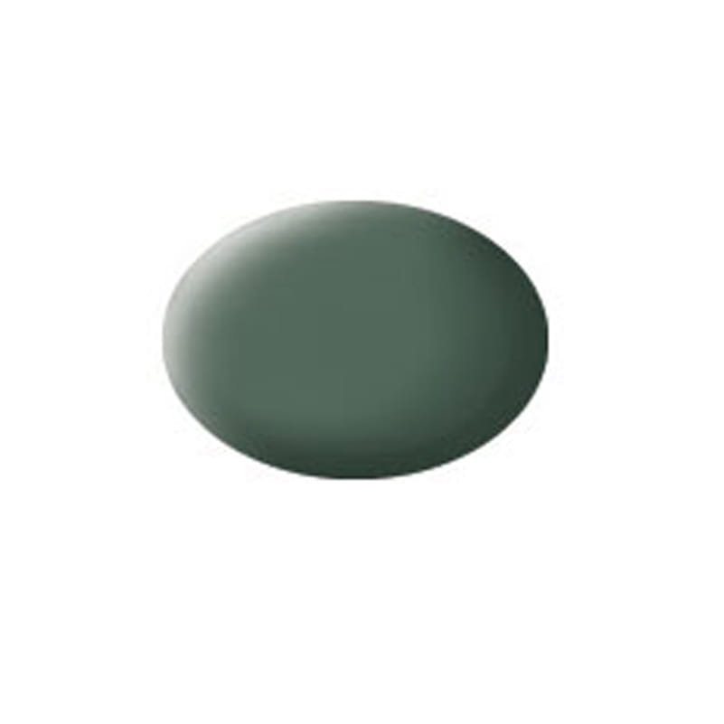 Revell Aqua Color 36167 Aqua Color gruengrau, mat RAL 7009, 18 ML