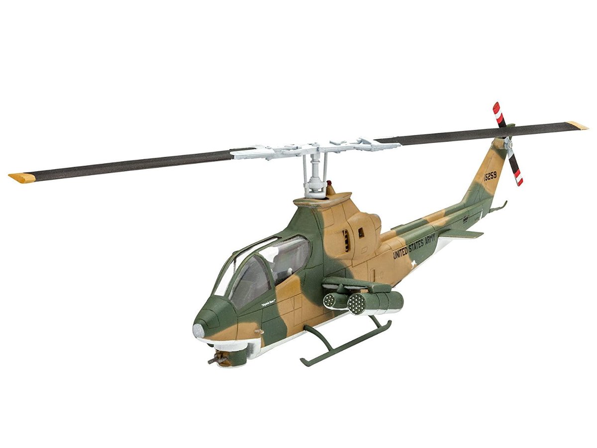 Revell Śmigłowiec szturmowy Bell AH-1G Cobra (z farbami) 64954