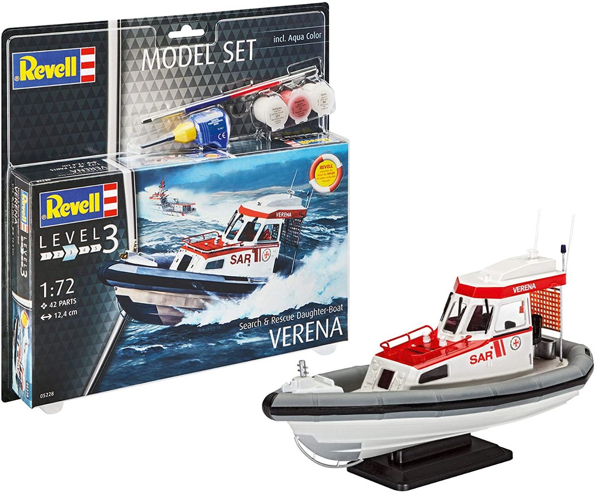 Revell Kuter ratowniczy DGzRS Verena (z farbami) 65228