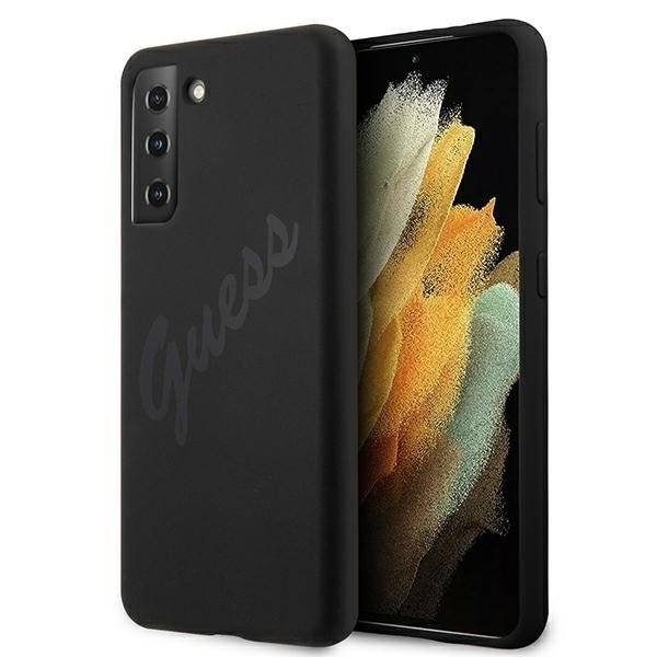 Guess GUHCS21MLSVSBK S21+ G996 czarny/black hardcase Script Vintage GUE001195