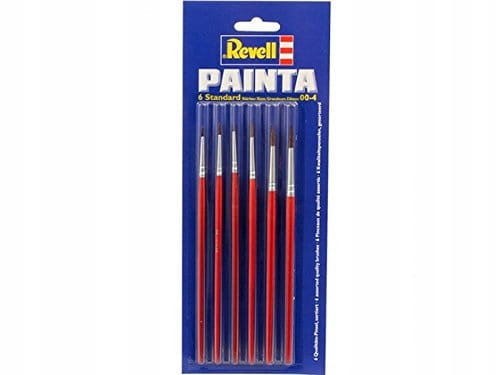 Revell brushes 6pcs. 29621