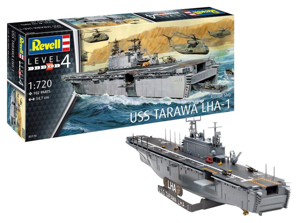 Revell Assault Ship USS Tarawa LHA-1 05170