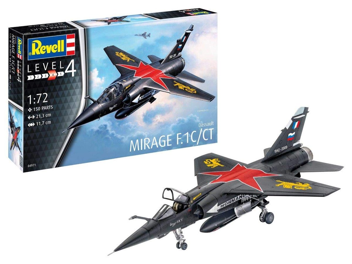 Revell Francuski myśliwiec Dassault Mirage F-1 C / CT 04971