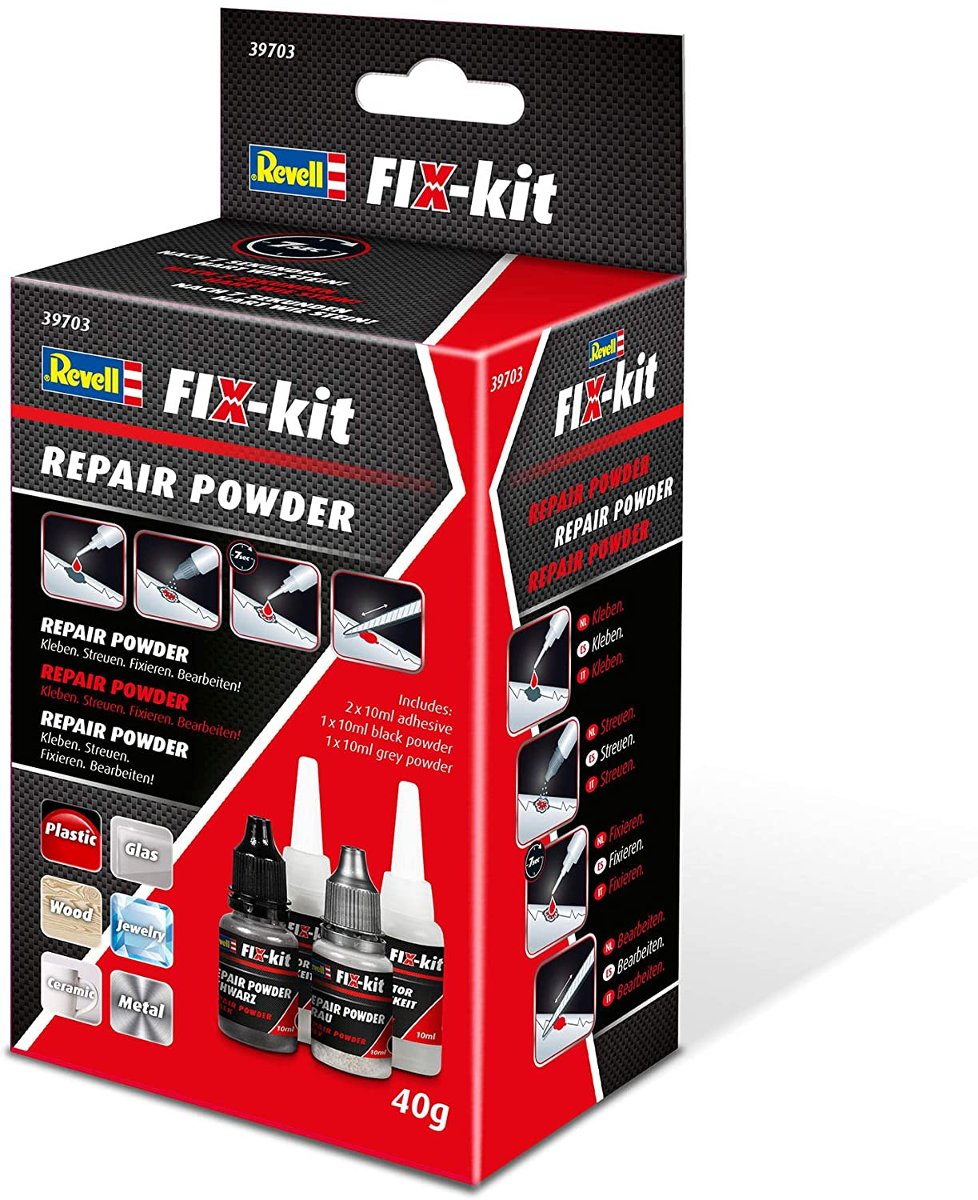 Revell zestaw naprawczy fix kit repair powder 39703