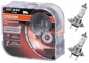 OSRAM H7 24V 70W PK26d TRUCKSTAR PRO