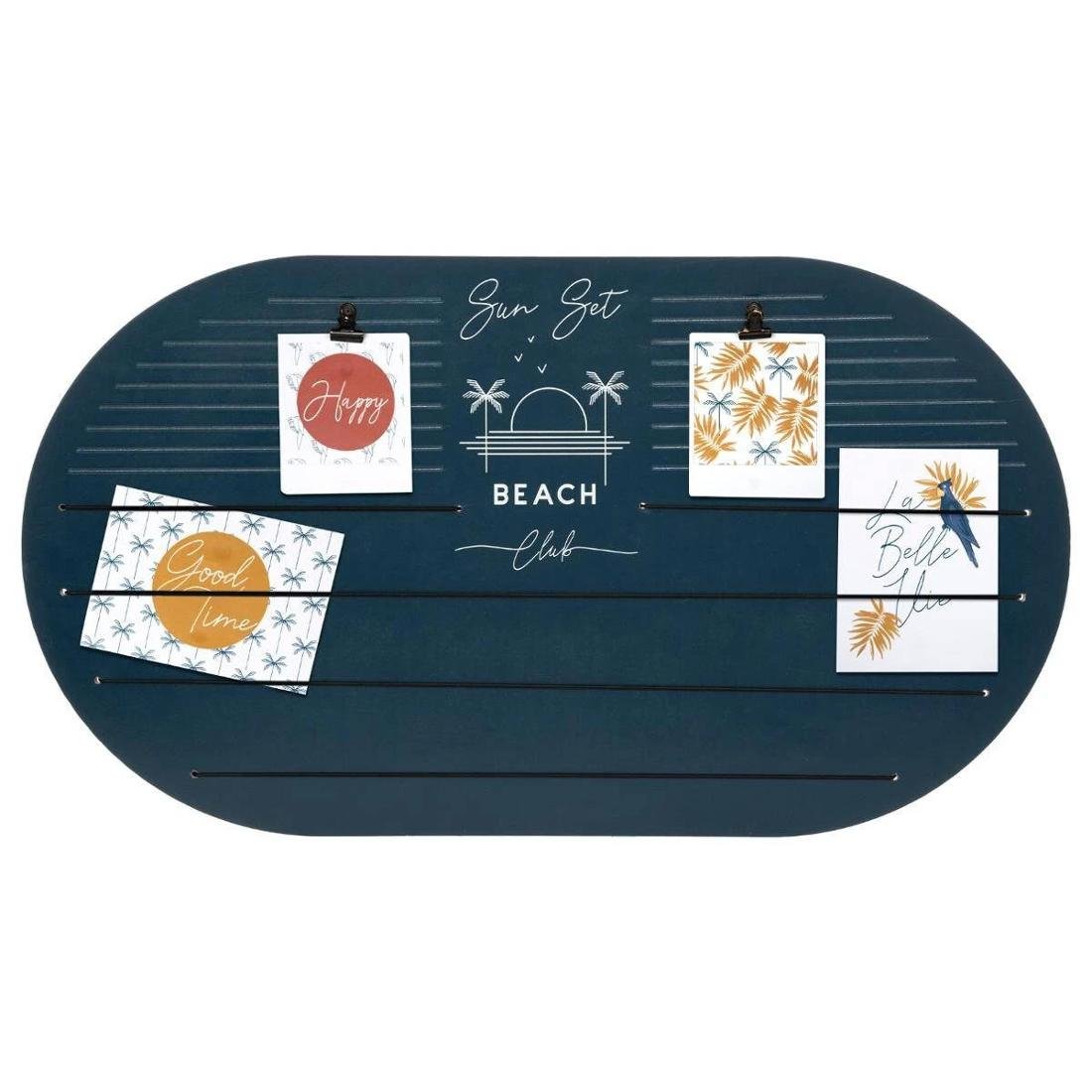 NA Multiramka zdjęcia 68 x 38 cm z gumkami różowa 179445