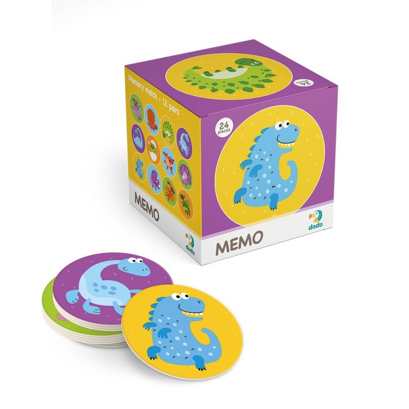 TM Toys DODO Minigra memory Emocje