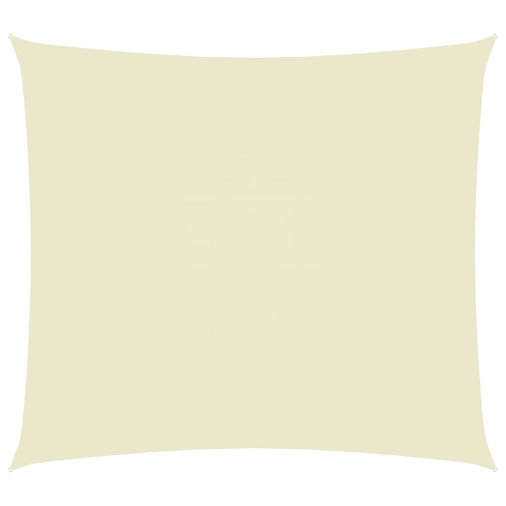 vidaXL Żagiel ogrodowy, tkanina Oxford, prostokątny, 2x3,5 m, kremowy 135201