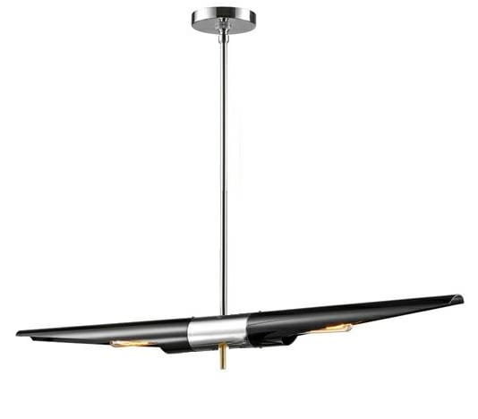 KingHome Lampa wisząca Apollo 1 - czarna MD21419-2M.BLACK