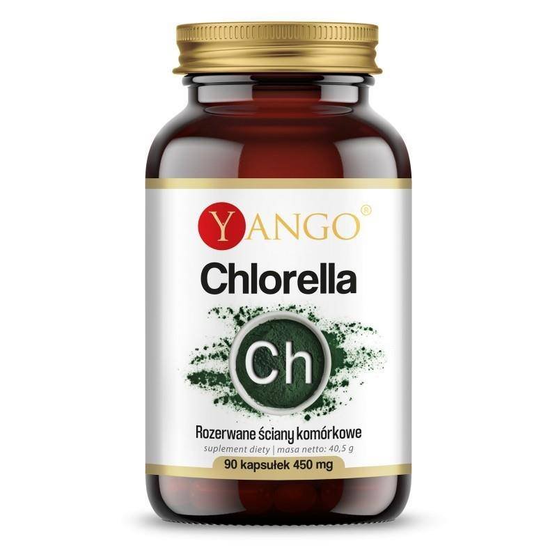 Yango Yango Chlorella 90 k 450 mg oczyszczanie