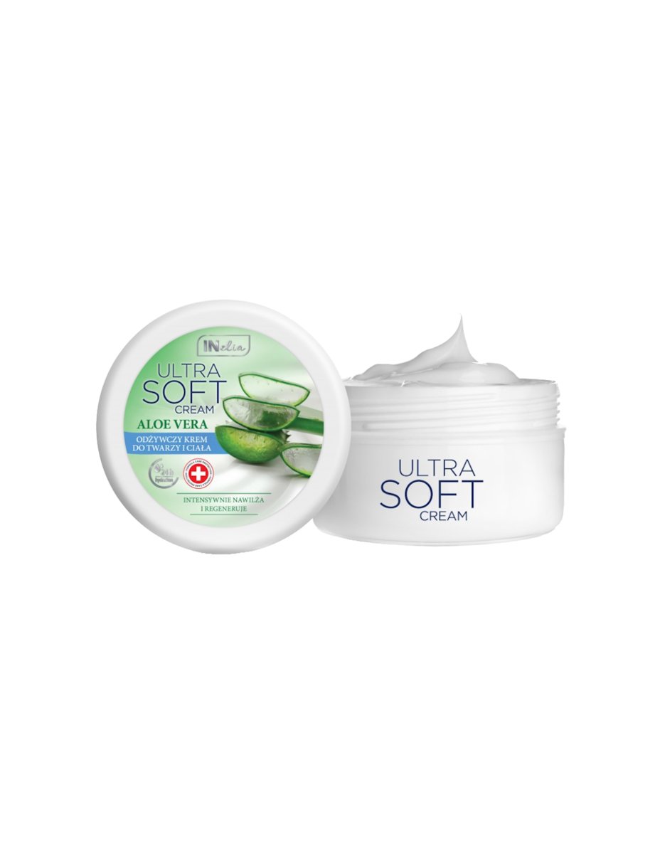 Inelia INelia - Krem do twarzy i ciała ULTRA SOFT Aloesowy