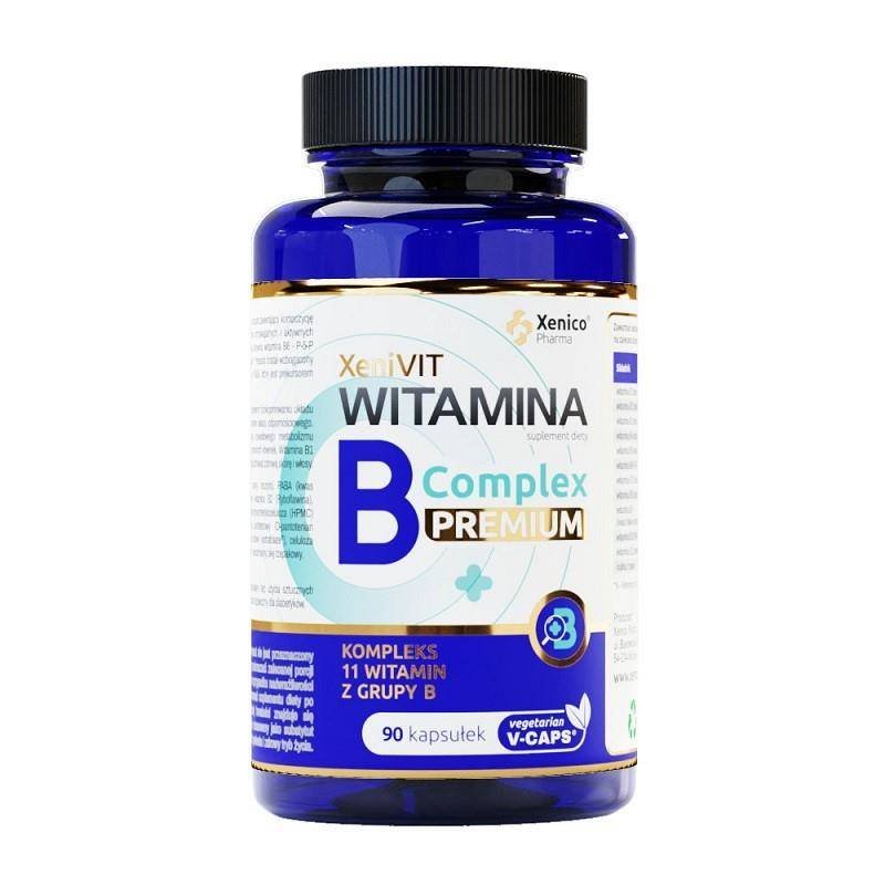 Xenico Pharma Witamina B Complex Premium - suplement diety 90 kaps.