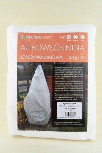 Megran Agrowłóknina 30g/m2 jesienno-zimowa 1,60mx10 mb 101134