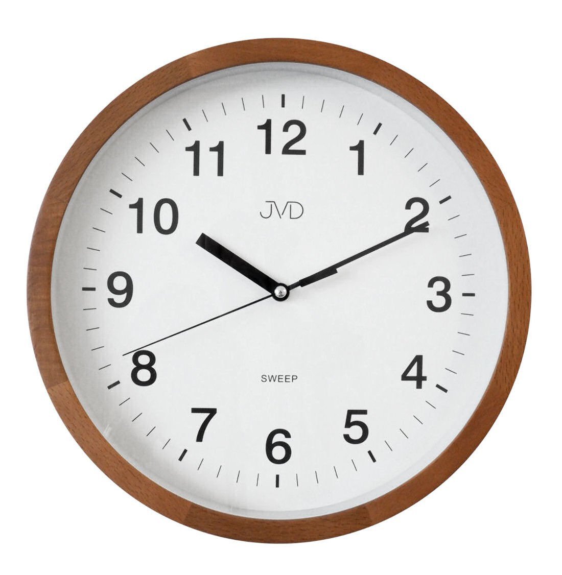 JVD Zegar ścienny NS19019.41 Cichy mechanizm uniwersalny 9040-uniw