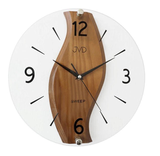 JVD Zegar ścienny cichy mechanizm NS19036.11