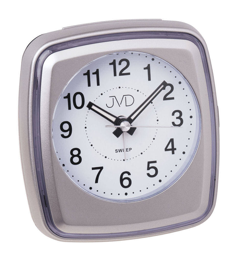JVD Budzik SRP312.3 z płynącym sekundnikiem uniwersalny 10418-uniw