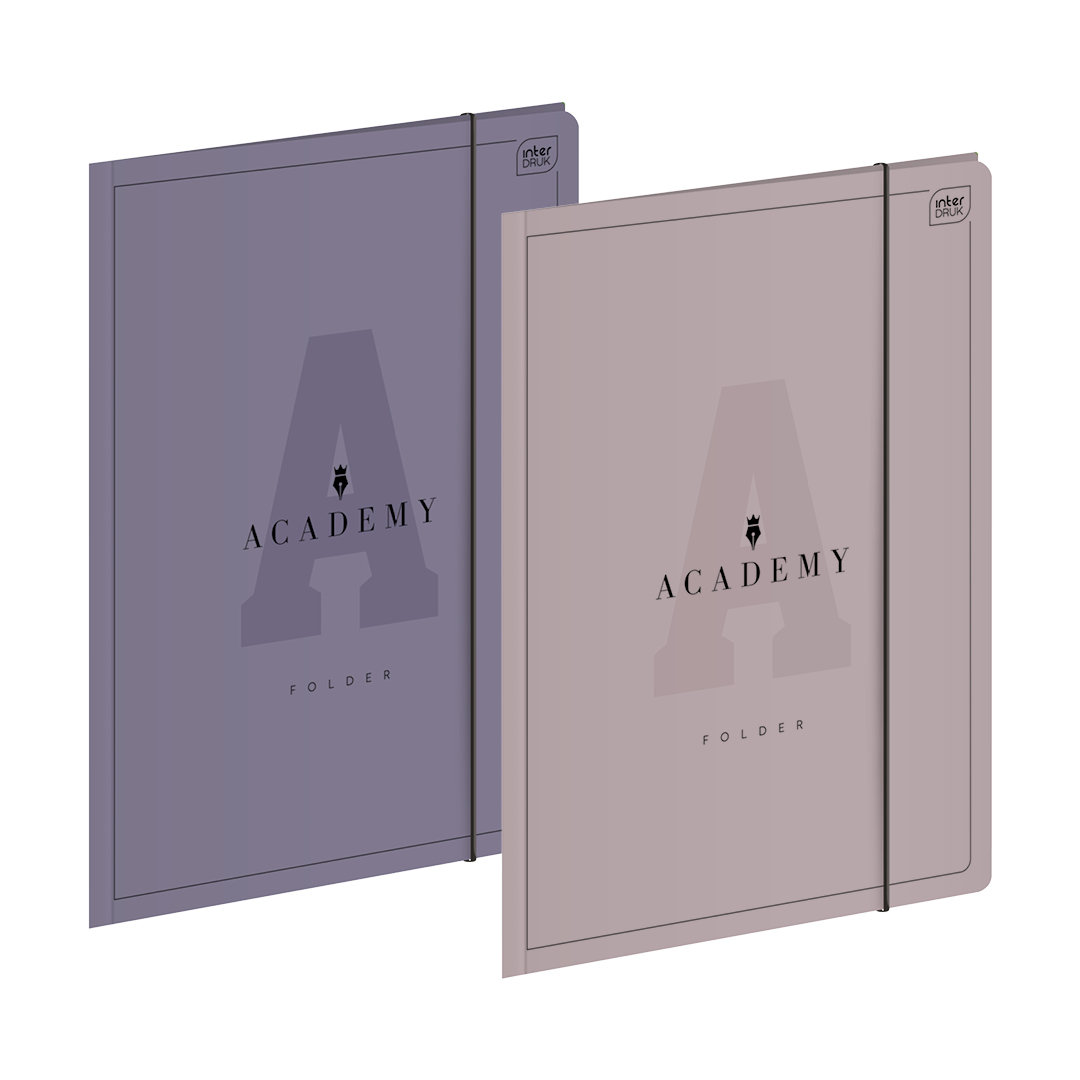 Interdruk Teczka gumka A4+ Academy