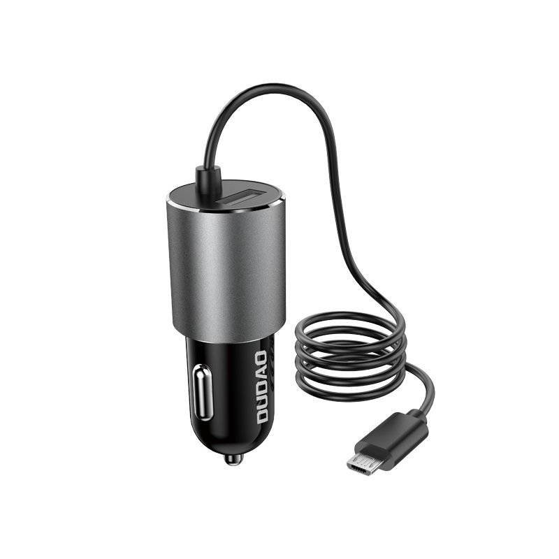 Dudao ładowarka Usb z wbudowanym kablem micro Usb
