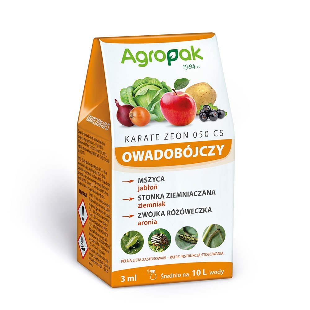 Karate Zeon 050 Cs Na Mszyce, Stonkę, Zwójka 3 ml Agropak