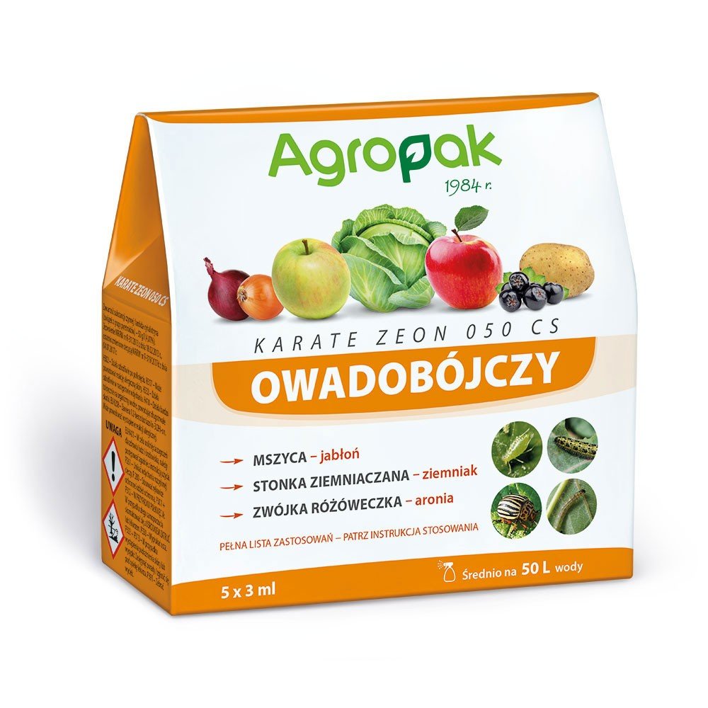 Karate Zeon 050 Cs Na Mszyce, Stonkę, Zwójka 5X3 ml Agropak