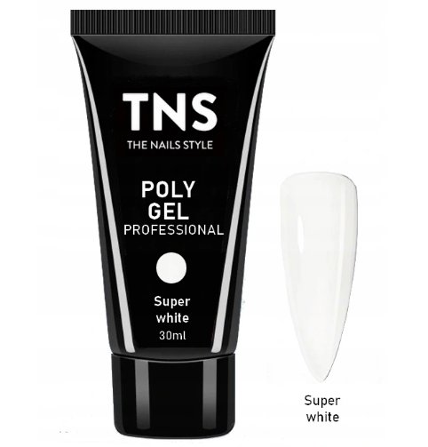 Tns Flexy Gel Polygel Akrylożel Super White 30ml