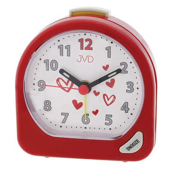 JVD Budzik SR672.3 Czytelny Podświetlenie Drzemka