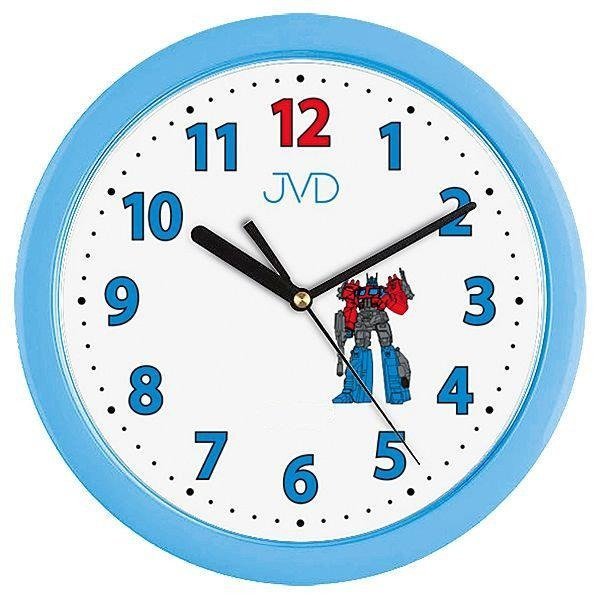 Zegar ścienny Jvd H12.6 Dziecięcy Transformers