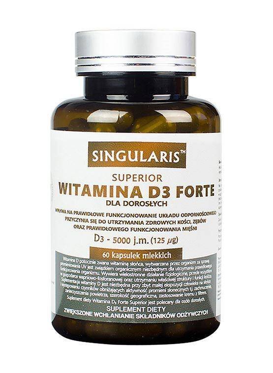 SINGULARIS Singularis Witamina  D3 5000 60K odporność