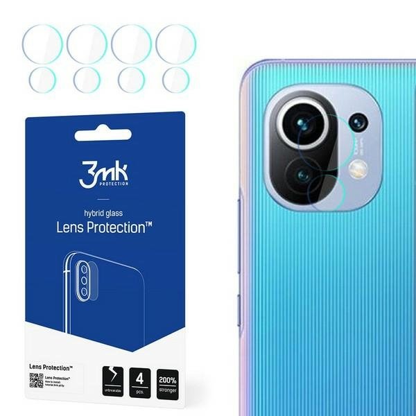 Xiaomi Szkło na aparat do Mi 11 5G, 3MK Lens P