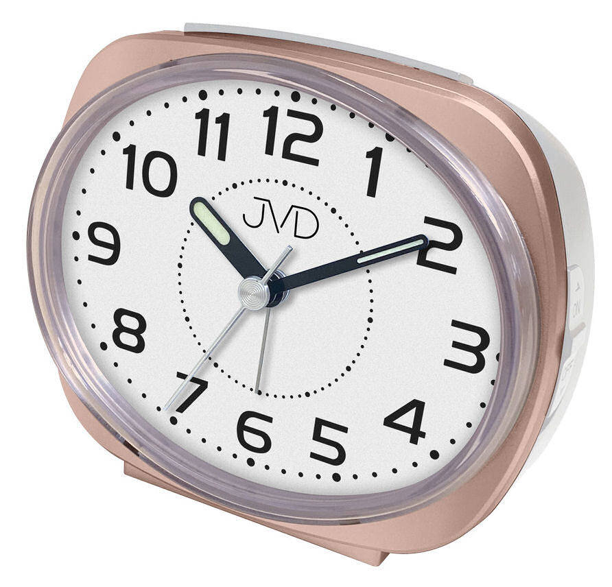 JVD Budzik SRP001.3 z płynącym sekundnikiem uniwersalny 10587-uniw