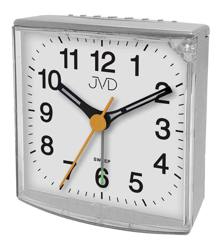 JVD Budzik SRP002.3 z płynącym sekundnikiem uniwersalny 10591-uniw