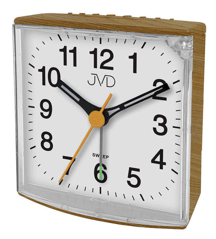 JVD Budzik SRP002.4 z płynącym sekundnikiem uniwersalny 10592-uniw