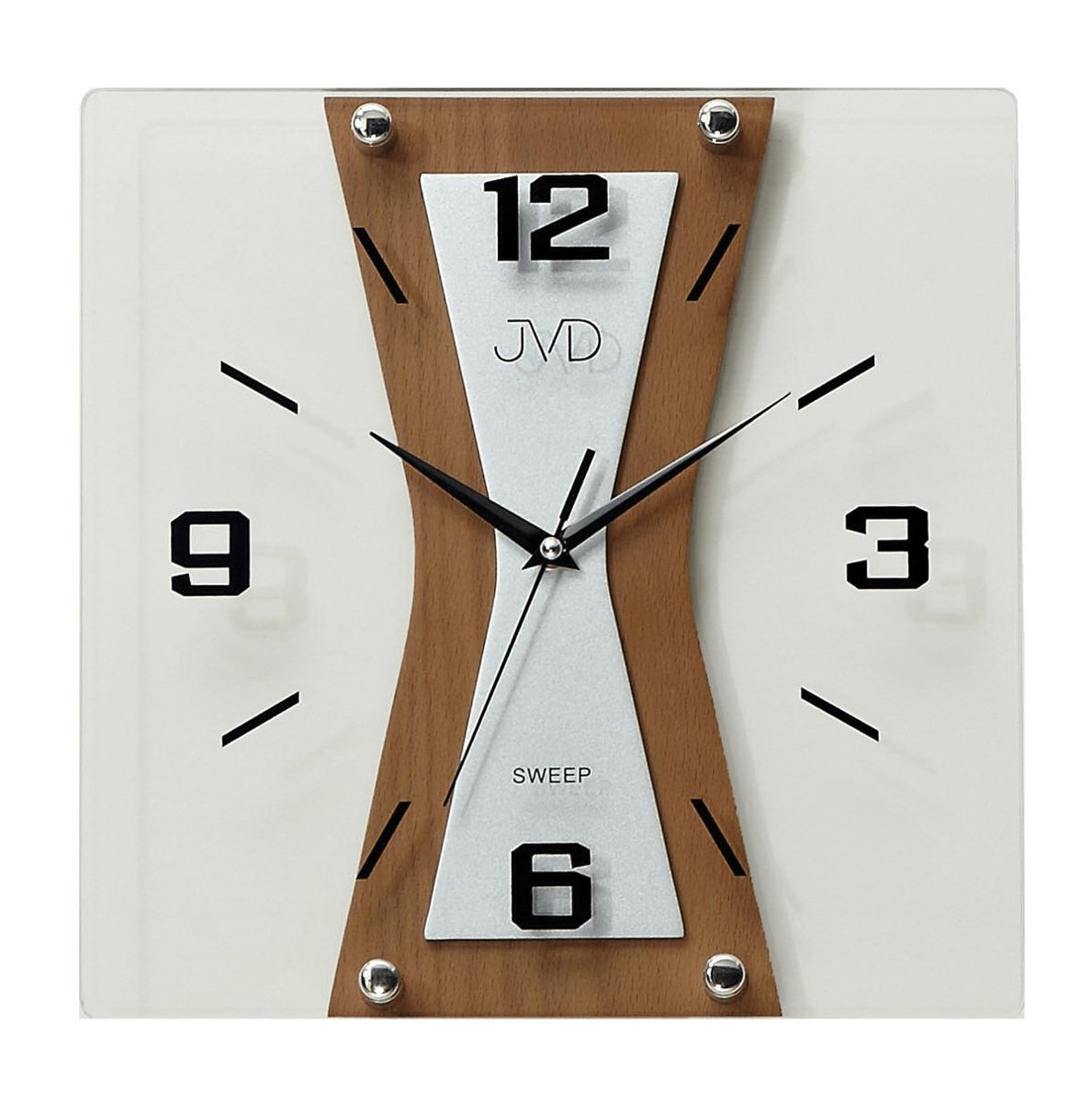 JVD Zegar ścienny cichy mechanizm NS17010.41