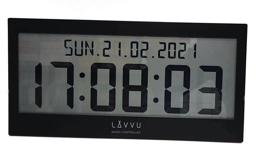 Lavvu Lavvu Zegar cyfrowy ścienny biurkowy Lavvu LCX0011 37 cm uniwersalny 10162-uniw