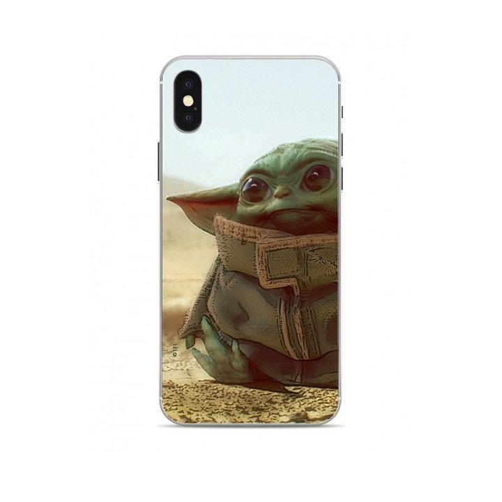 Disney Etui Star Wars Baby Yoda 003 iPhone XS The Mandalorian SWPCBYODA654