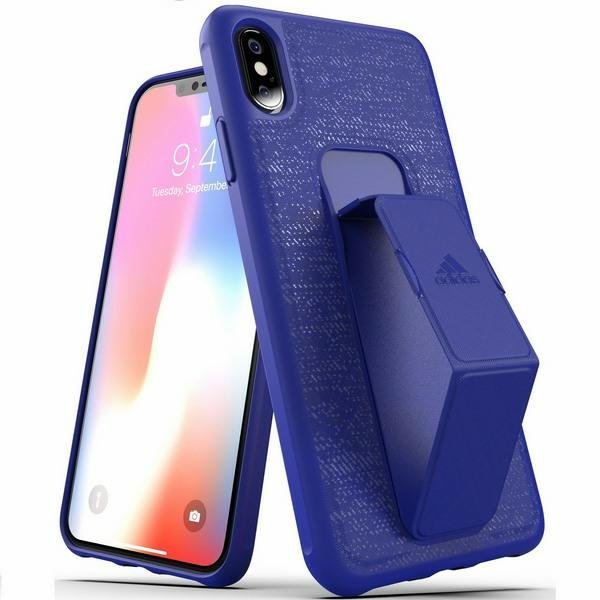 Adidas Grip Case iPhone Xs Max fioletowy 32853