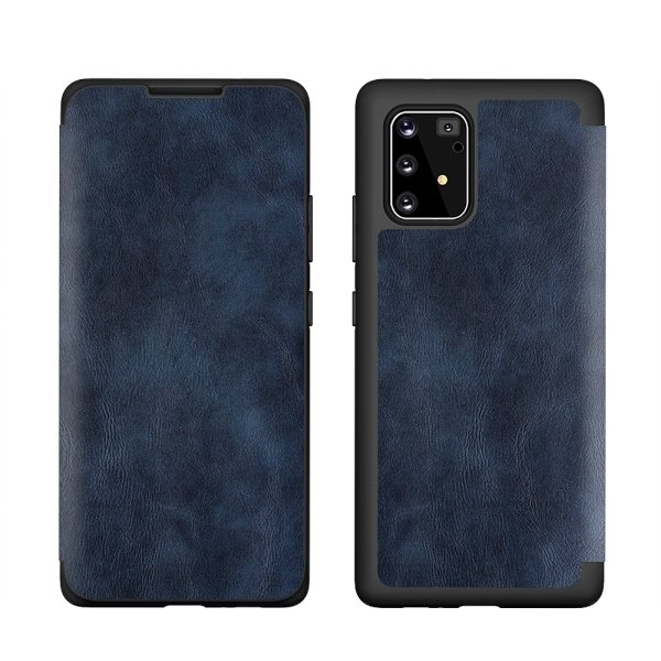 Etui Leather Book Huawei P40 niebieski /blue