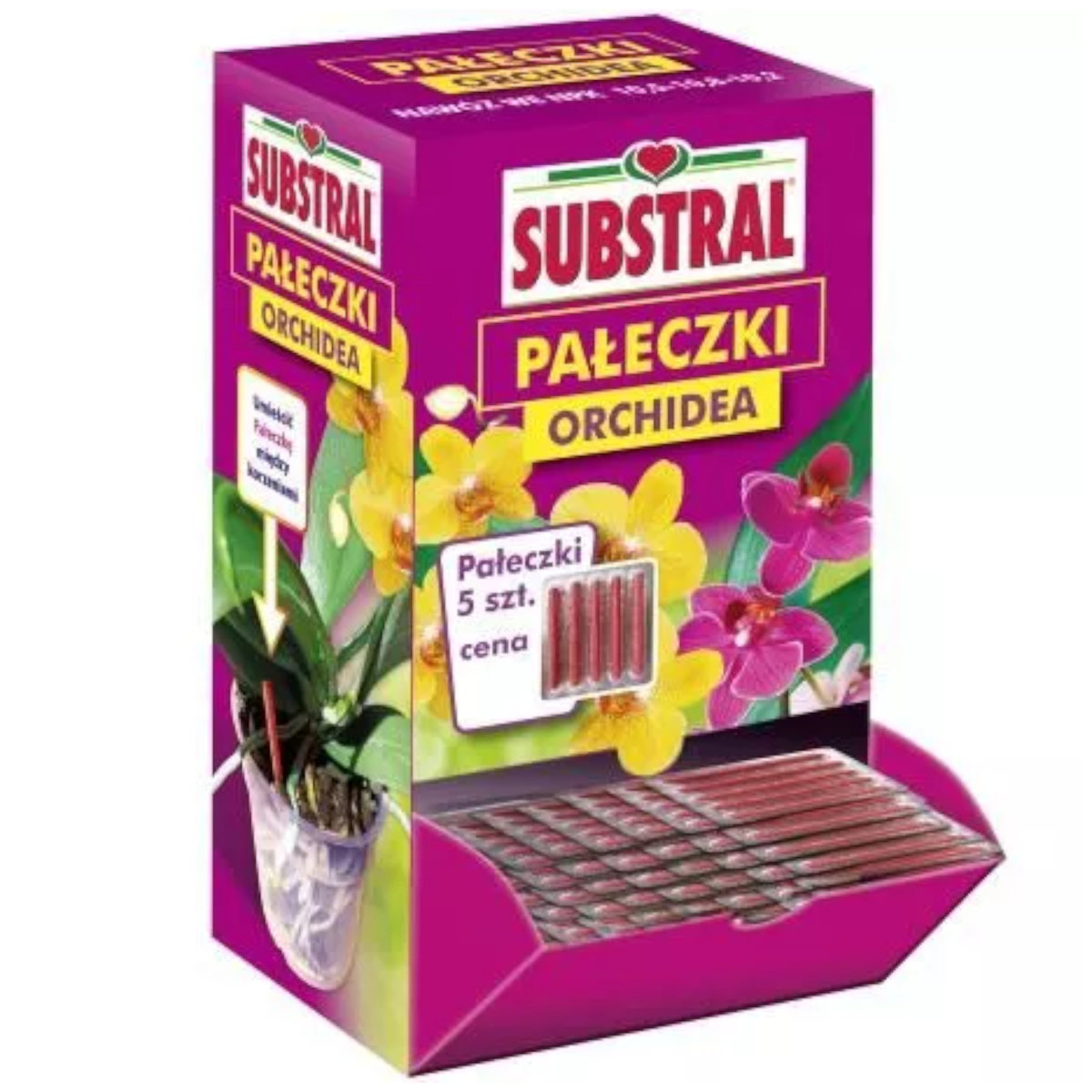 Substral Nawóz do orchidei pałeczki 5 sztuk