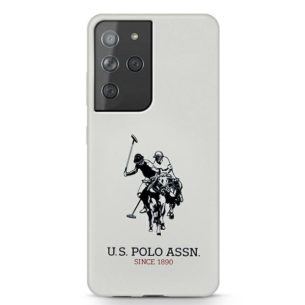 U.S. Polo Assn. USHCS21LSLHRWH S21 Ultra G998 biały/white Silicone Logo