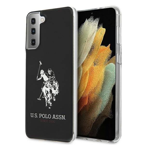 U.S POLO ASSN. Shiny Big Logo etui na Samsung Galaxy S21 czarny USP000098