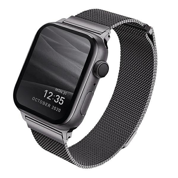 Uniq Bransoleta Dante do Apple Watch graphite