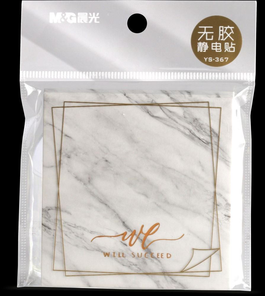 M&G Karteczki elektrostatyczne Marble 80K 76x76mm