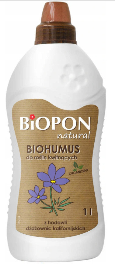 Bros Biopon Biohumus do roślin kwitnących 1 litr