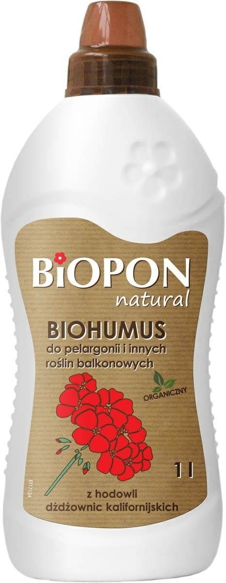 Biohumus Do Pelargonii I Roślin Balkonowych 1L