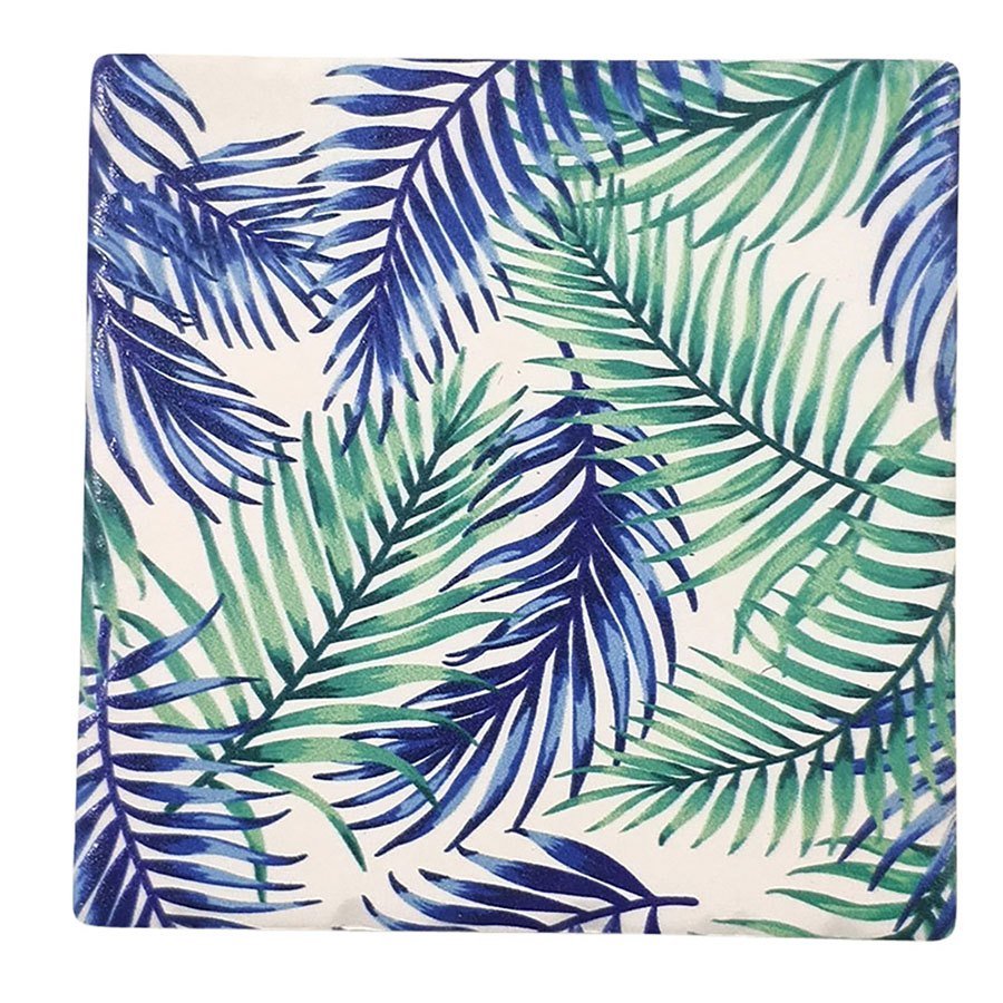 Lumarko Lumarko Botanical zestaw 4 podkładek ceramicznych 10,8x10,8x0,7cm 020202029 Alt