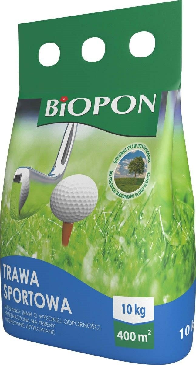 Biopon Trawa sportowa, karton 10kg, marki